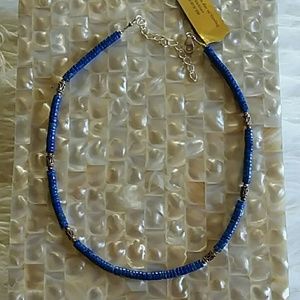 Lapis and Sterling silver necklace